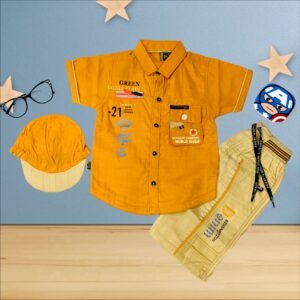 Baby Boy Shirt with Pants Party Wear Outfit